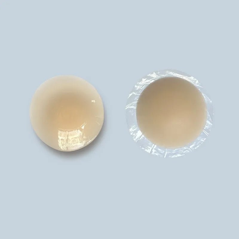 1 Pair Reusable Glue Free Bust Patch Cover Self-adhesive Thin Silicone Chest Patch Breast Petals Stickers - JromoCompany