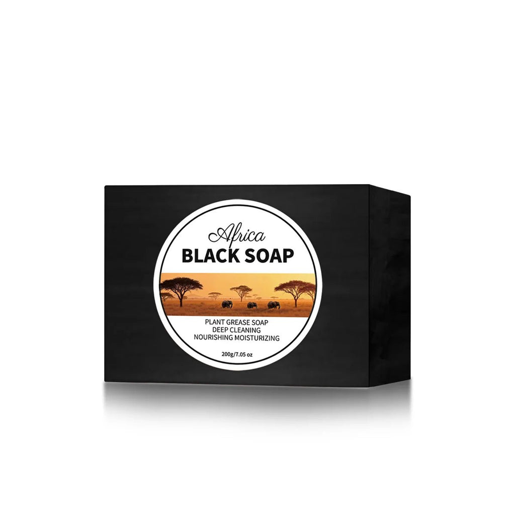 140g Hand Bamboo Charcoal Made Soap Bar Black Organic Soap Bar Charcoal Clay Organic Bathing Soap - JromoCompany