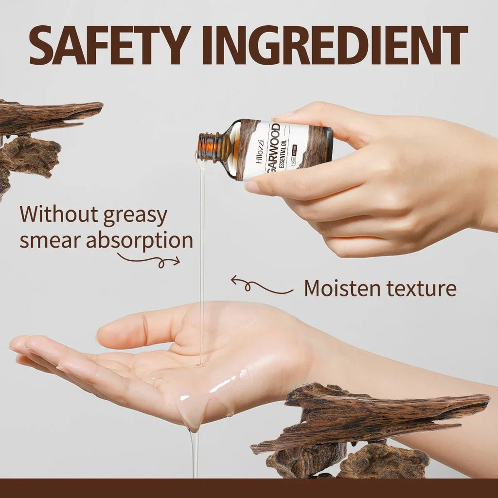30ml agarwood essential oil pure essential oil rich fragrance aromatherapy massage humidifier car DIY perfume - JromoCompany