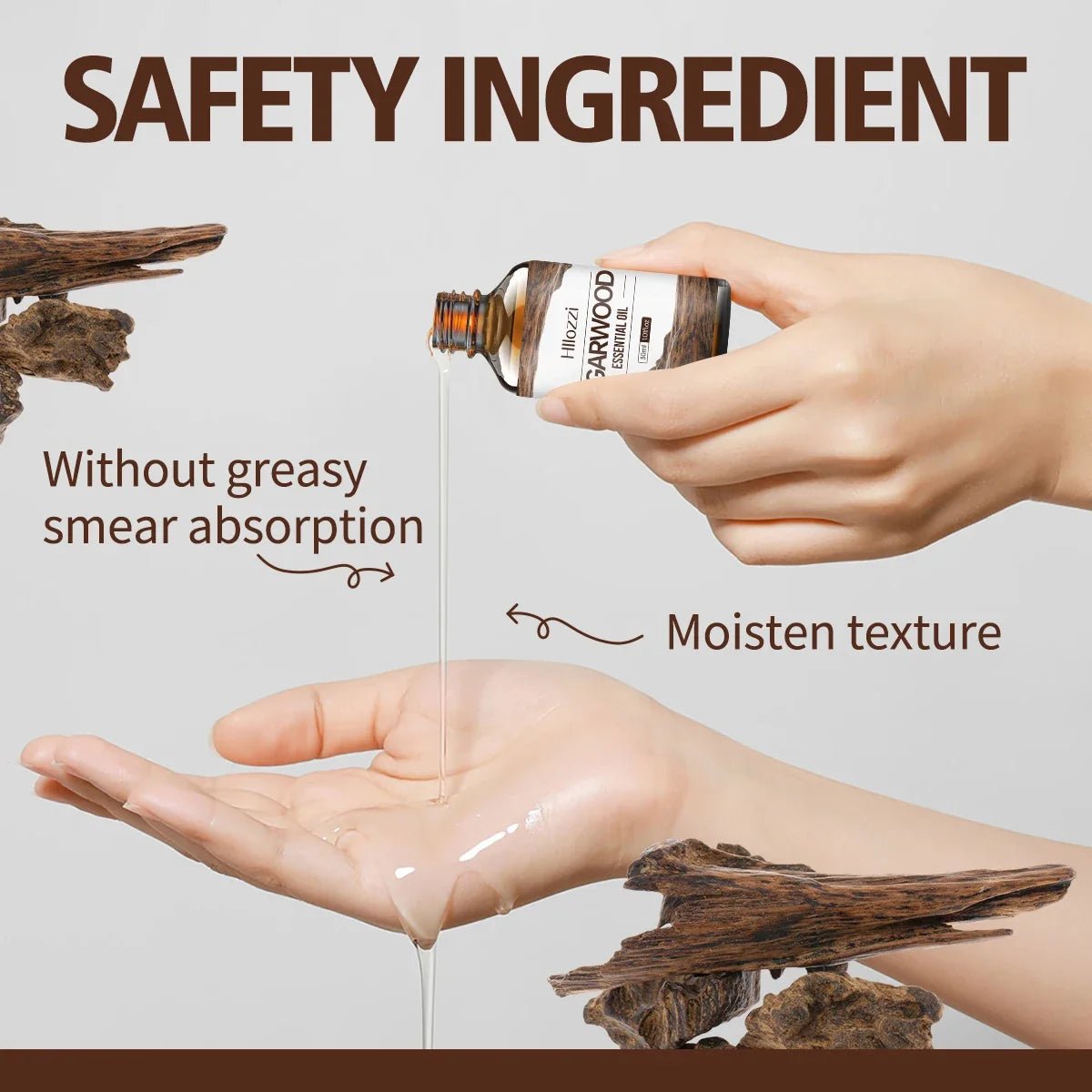 30ml agarwood essential oil pure essential oil rich fragrance aromatherapy massage humidifier car DIY perfume - JromoCompany