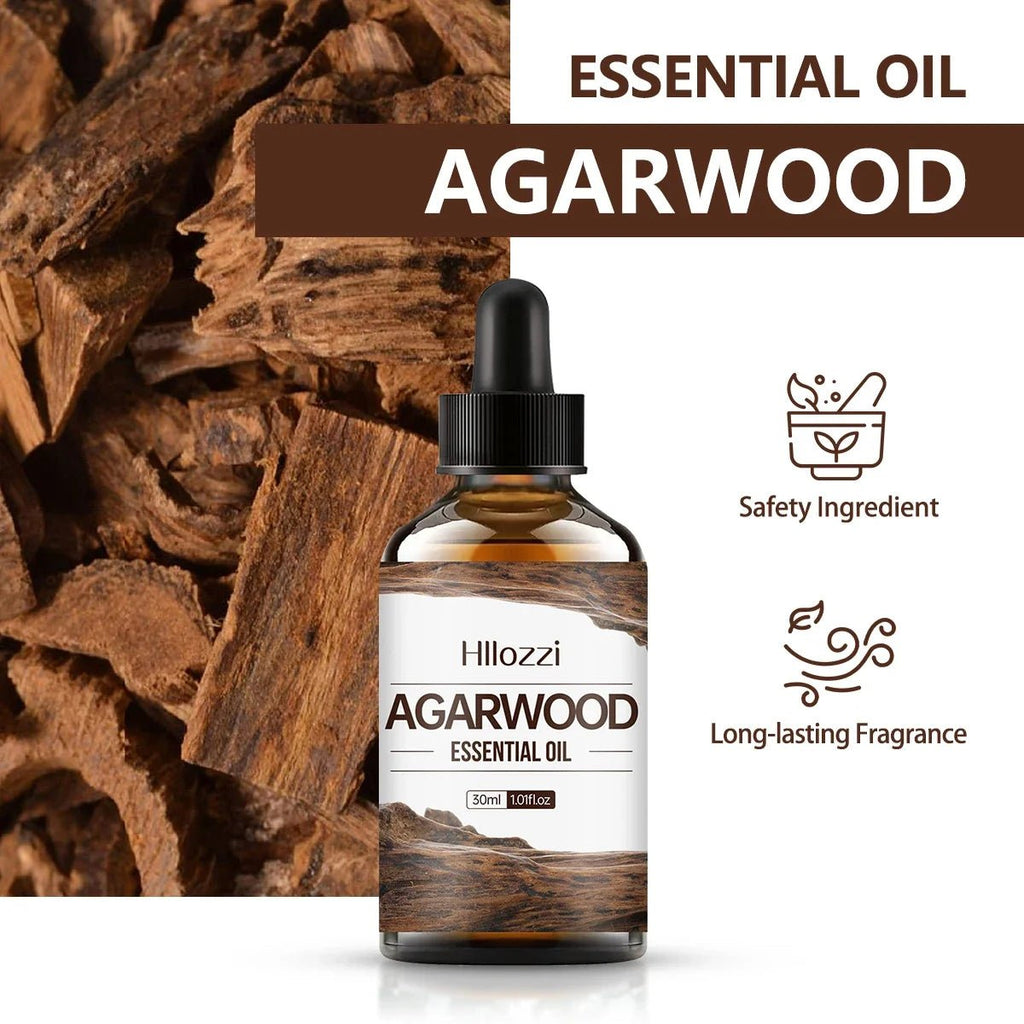 30ml agarwood essential oil pure essential oil rich fragrance aromatherapy massage humidifier car DIY perfume - JromoCompany