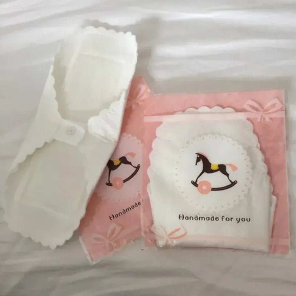 3pcs Cotton Reusable Thin Sanitary Pads Leakproof Washable Women Panty Liner Hygiene Menstrual Pads 180MM - JromoCompany