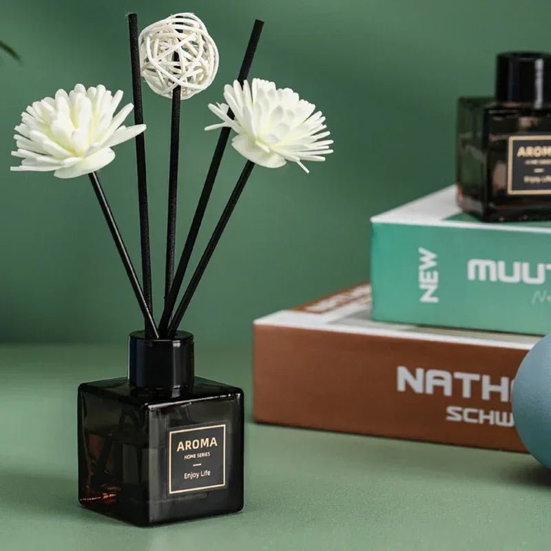 50ml Premium Aroma Diffuser Oil for Home Car Air Freshener Room Deodorizer Perfume Long Lasting Fragrance - JromoCompany