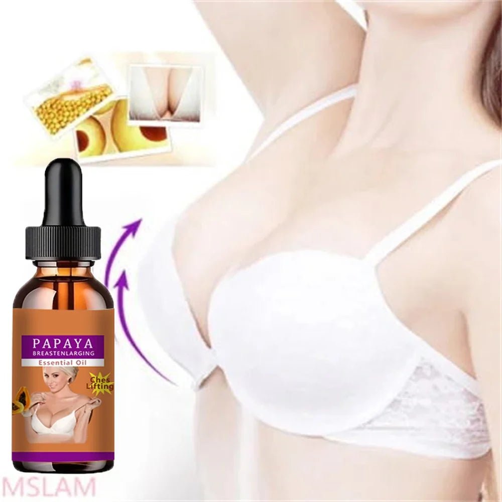 5ML/15ML/30ML/50ML/Women Breast Enlargement Oil Essential Oils Firming Enhancement Breast Enlarge Big Bust Enlarging Bigger Ches - JromoCompany
