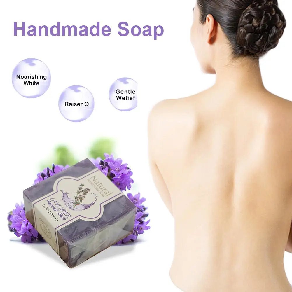 85g Natural Plant Extract Handmade Soap Bamboo Charcoal Oil Control Volcanic Mud Sea Salt Face Soap Bath Soap 19 Flavors - JromoCompany