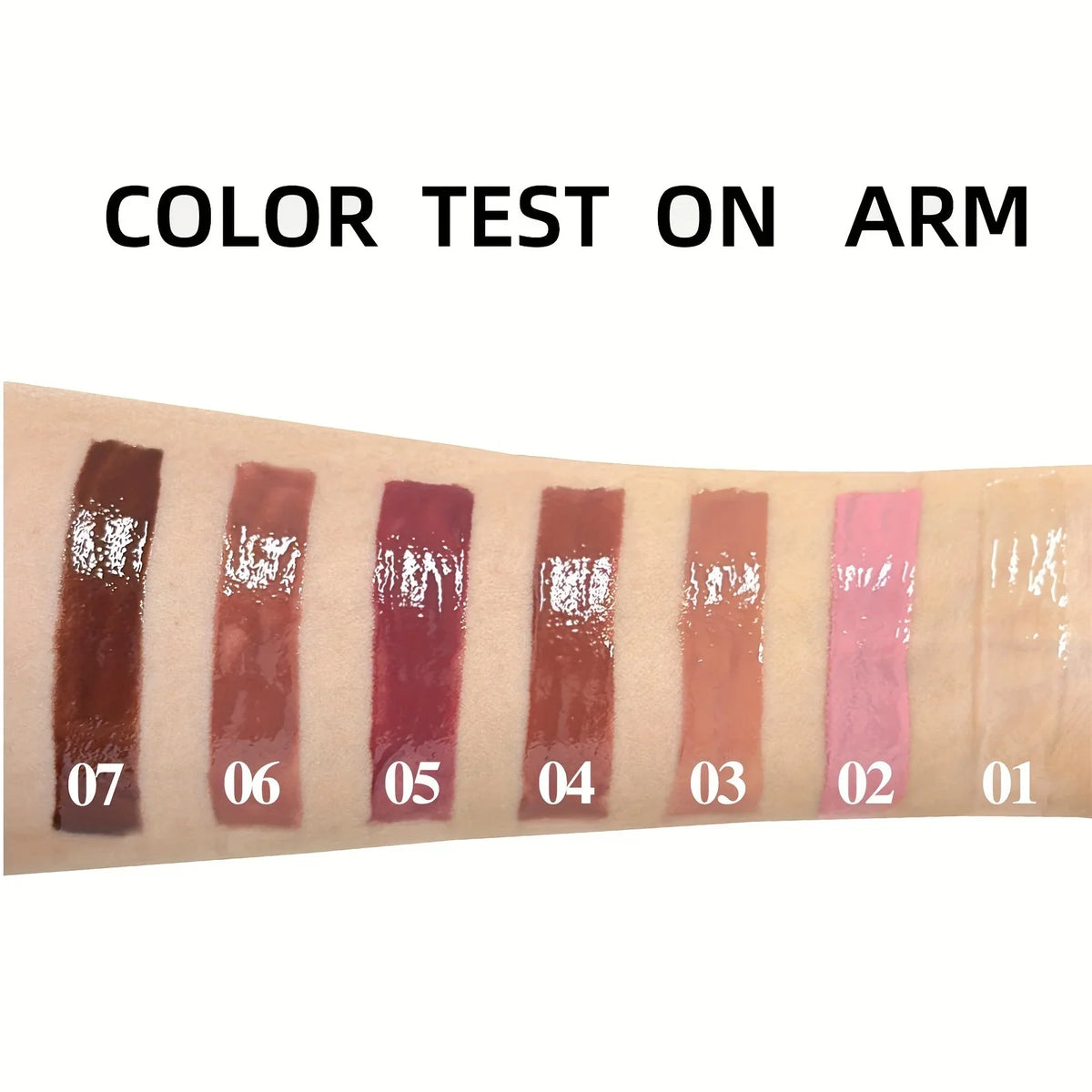 Hydrating Crystal Lip Oil - Plumping & Moisturizing Gloss with Tinted Shades for All Skin Types