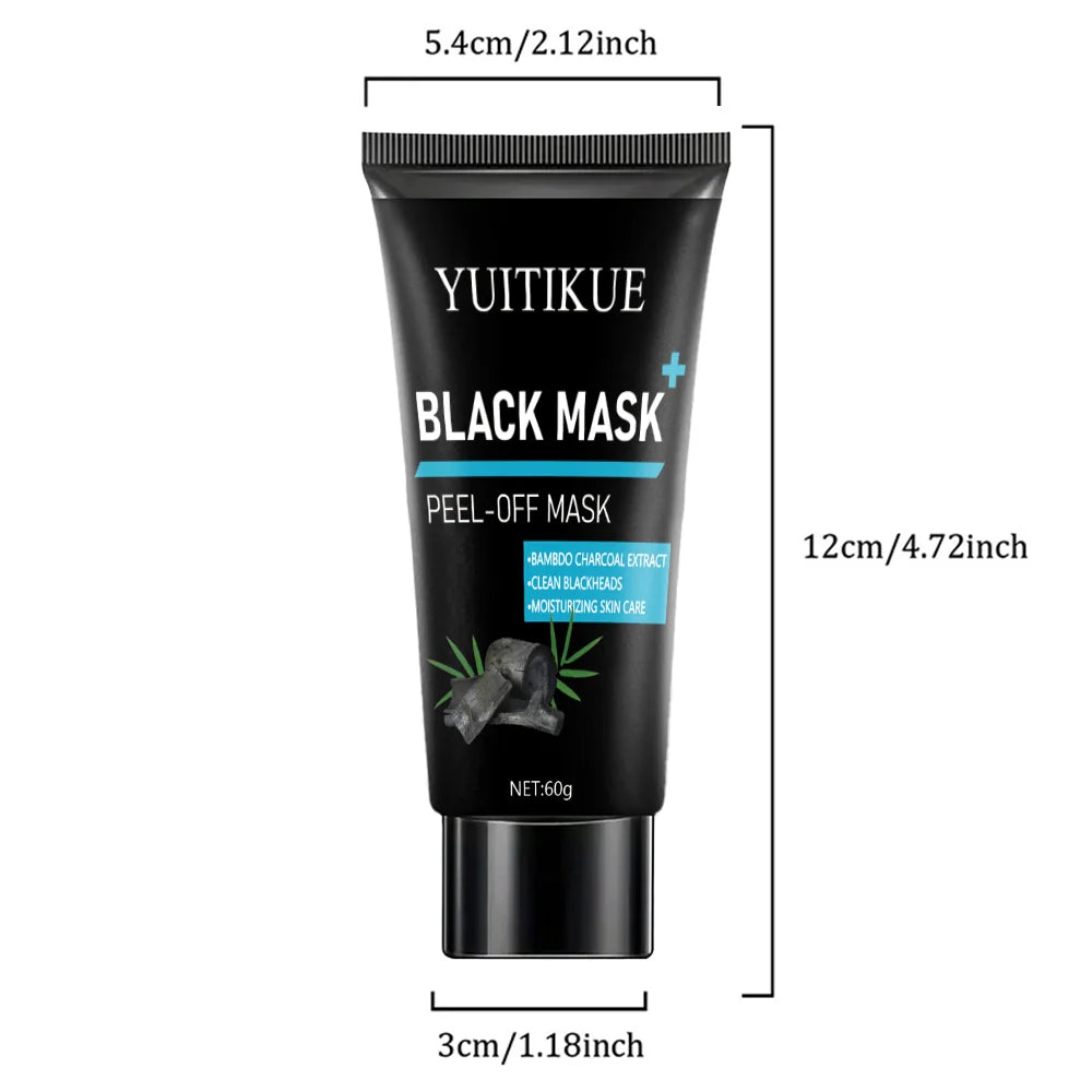 Activated Charcoal Deep Cleansing Pore Tightening Mask - Gentle exfoliation Say goodbye to enlarged pores and blackheads