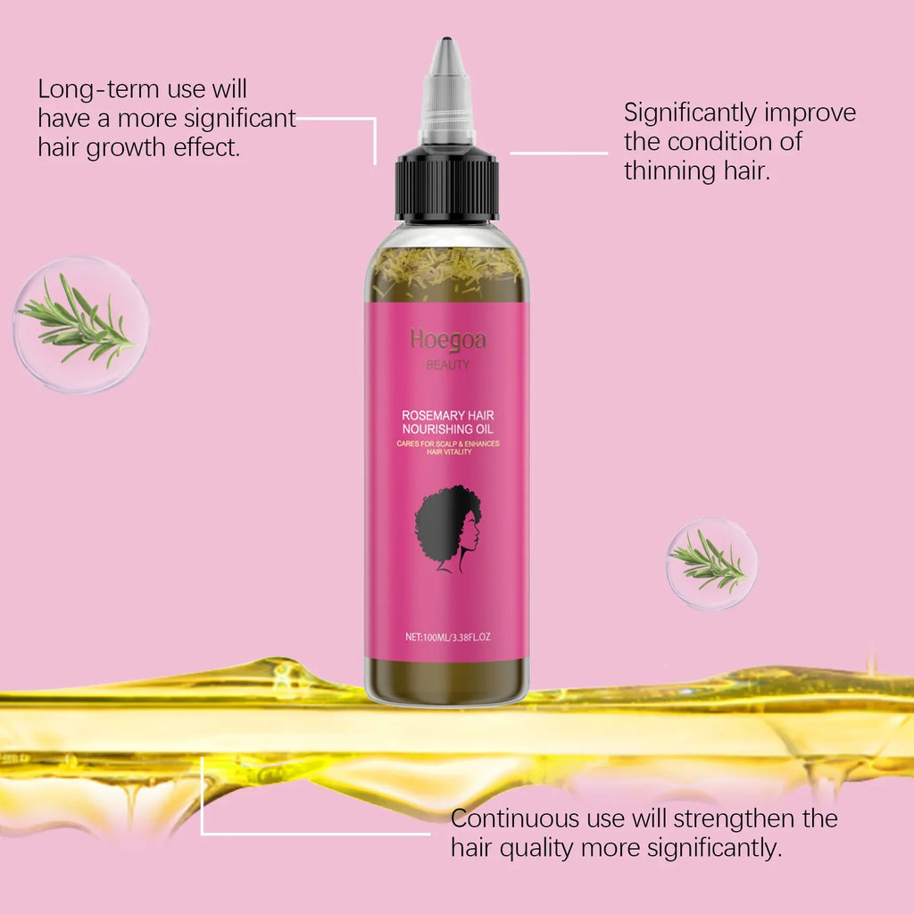 Rosemary Care Hair Essential Oil for Hair Growth Strengthens & Prevents Hair Loss Repairs Dryness & Split Ends Scalp Treatment