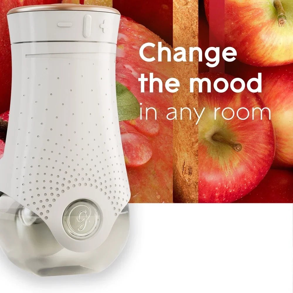 Apple Cinnamon PlugIns Scented Oil Refills 5 Pack Air Freshener Essential Oil Infused Wall Plug In Home Fragrance 60 Days - JromoCompany