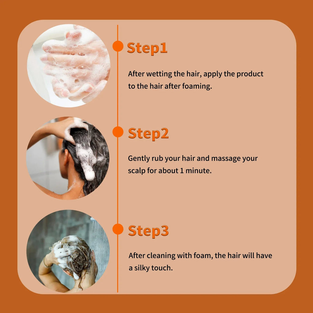 Argan Oil Shampoo Soap Bar Anti Hair Loss Repair Damaged Frizz Argan Oil Scalp Treatment Hair Care for Hair-Gentle Moisturizing - JromoCompany