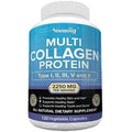 Collagen Peptides Capsules - Multi-Collagen Protein - for Hair Skin Nails Teeth Gums Joints, Gluten Free, Non-GMO - JromoCompany