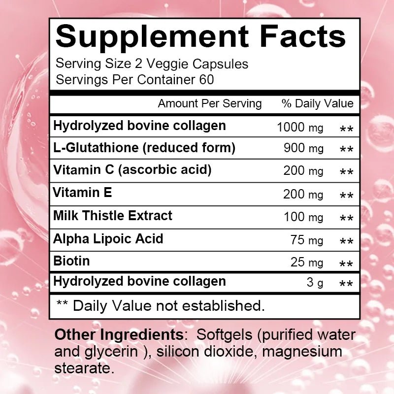 Daitea Hydrolyzed Collagen Supplement – Supports Healthy Skin, Joints, Hair, Nails - Antioxidant - Dietary Supplement - JromoCompany