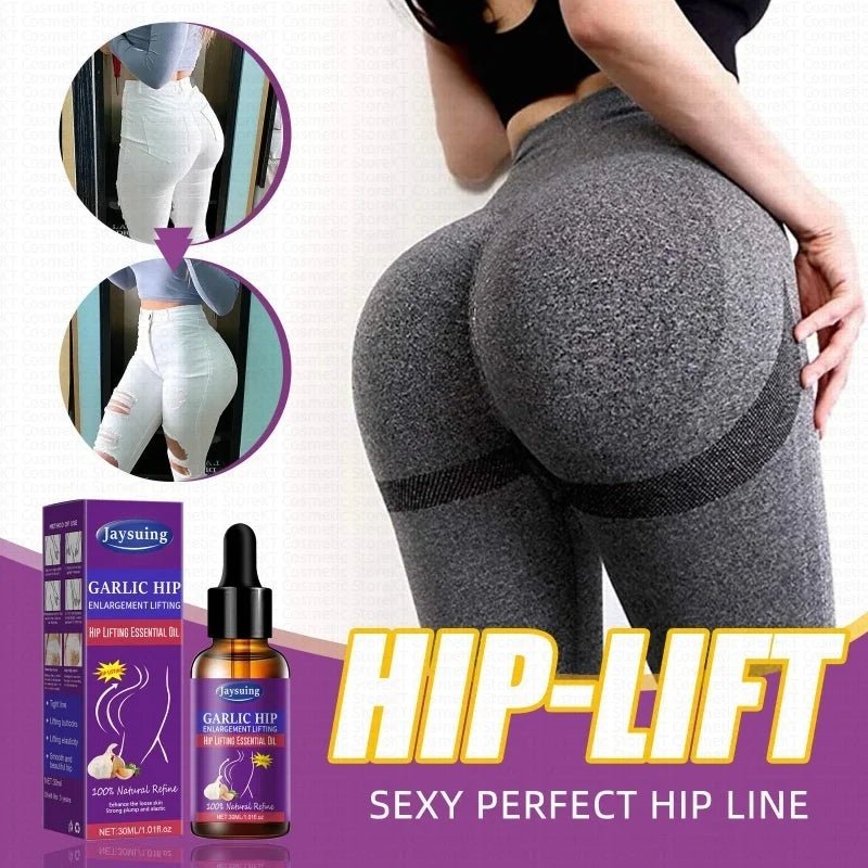 Garlic Buttock Enlargement Essential Oil Buttocks Firming Lifting Shape Massage Growth Increase Tighten Sexy Big Butt Body Care - JromoCompany