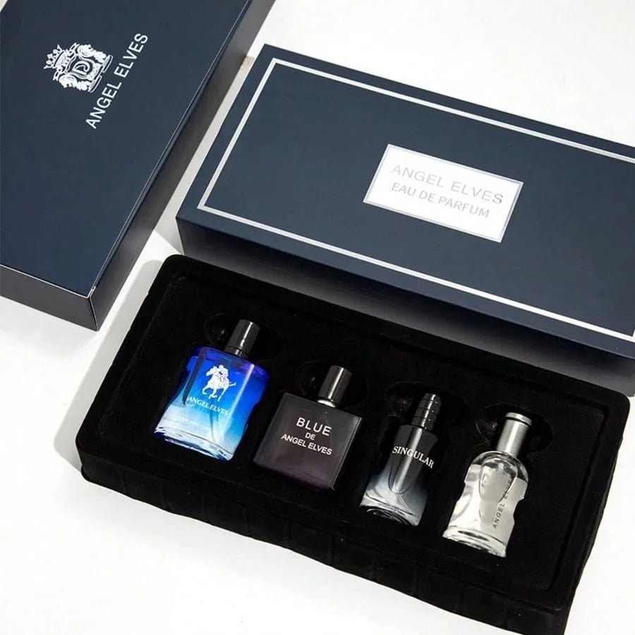 Gift Box 4 Pcs Set New Brand Perfume Men For Date 120ml Pheromone Perfumes Masculinos Lasting Charming Man Spray Parfums Homme - JromoCompany