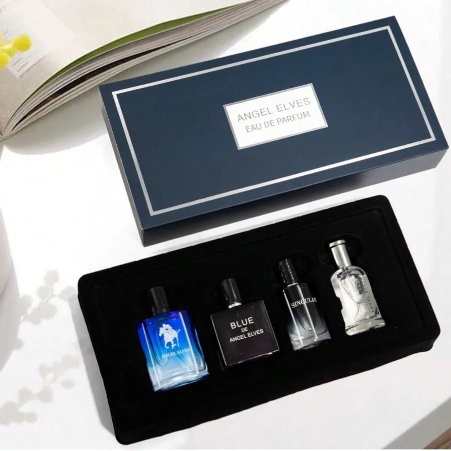 Gift Box 4 Pcs Set New Brand Perfume Men For Date 120ml Pheromone Perfumes Masculinos Lasting Charming Man Spray Parfums Homme - JromoCompany