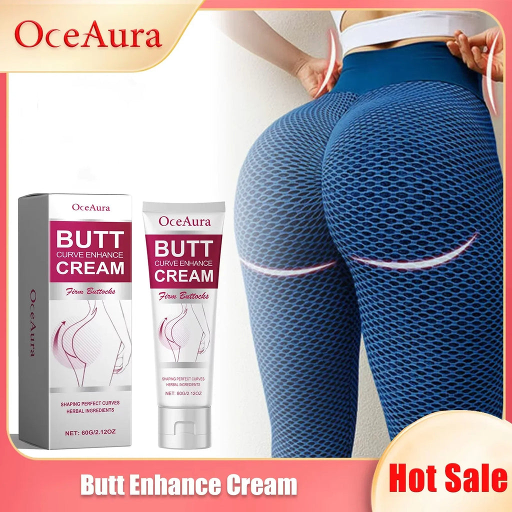 Oceaura Hip Lifting Cream Enhance Big Ass Tightening Firming Plump Beauty Sexy Butt Growth Nourish Women Buttock Shaping Creams - JromoCompany