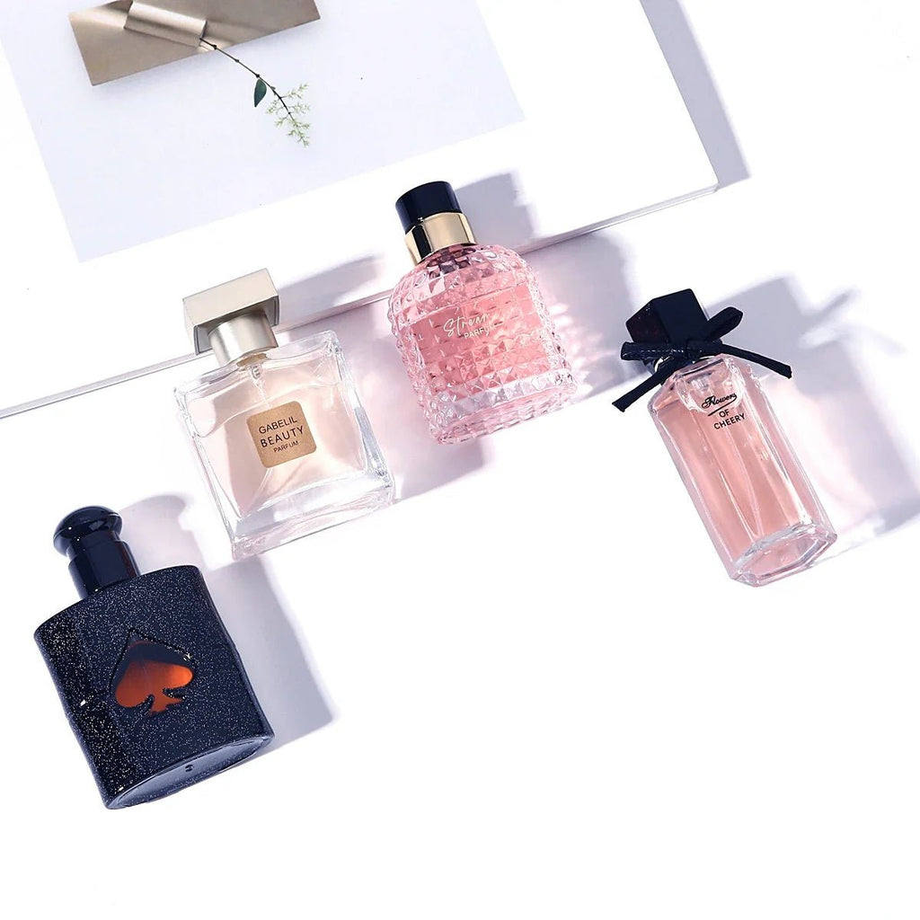 Original Women's Perfume 105ml Four-Piece Set with Fresh Long-Lasting Eau De Parfum Gift Box Plant Floral Scent - JromoCompany