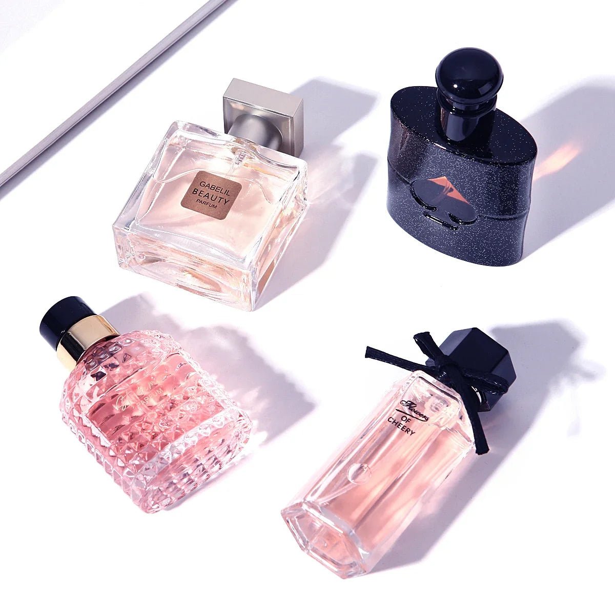 Original Women's Perfume 105ml Four-Piece Set with Fresh Long-Lasting Eau De Parfum Gift Box Plant Floral Scent - JromoCompany
