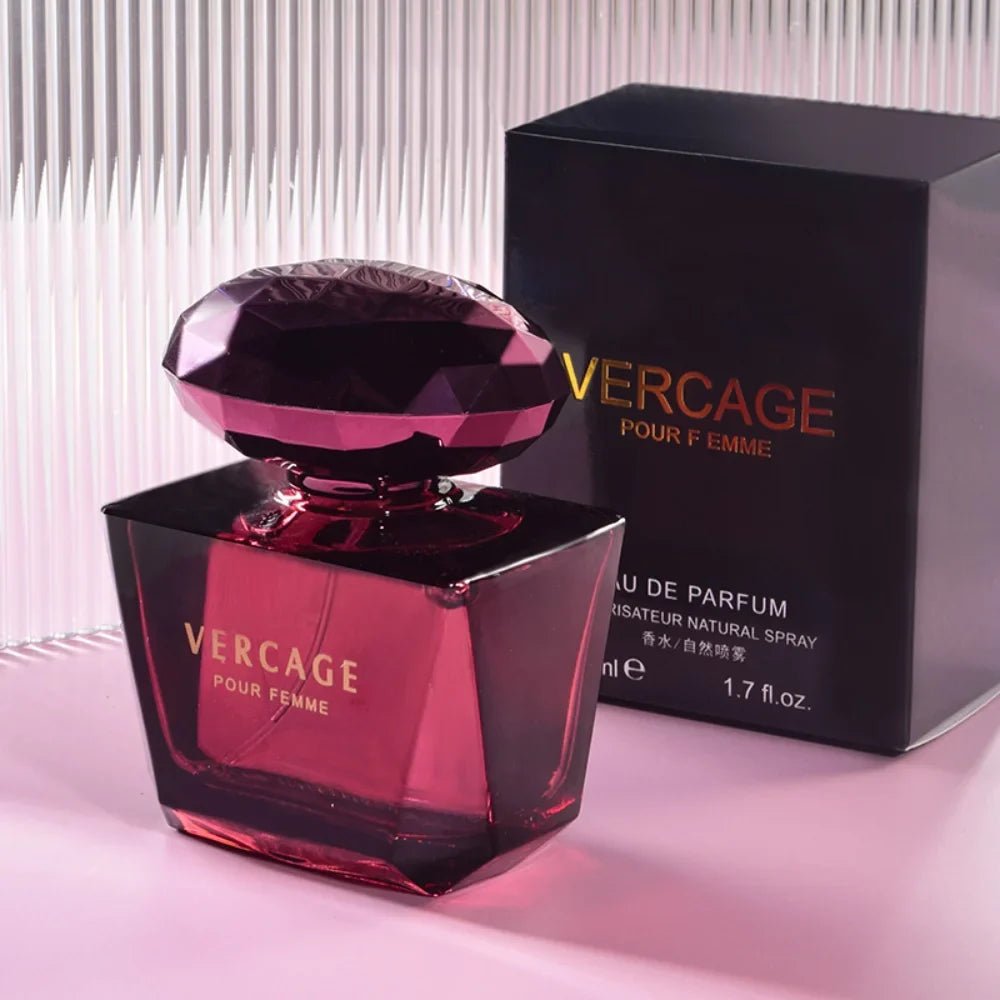 Osmanthus, Peony, and Pomegranate Fragrance Perfume for Women - Crystal Diamond Series, Light and Elegant Scent parfum - JromoCompany