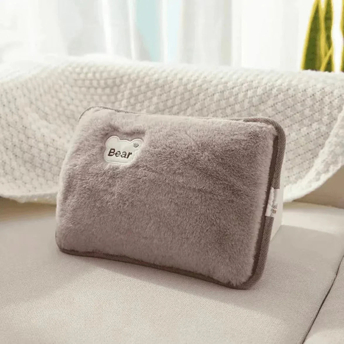 Rechargeable Hot Water Bottle Cute Electric Hand Warmer EU Plug Reusable Hot Compress Bag Heating Pad Hand Pocket Warmer - JromoCompany