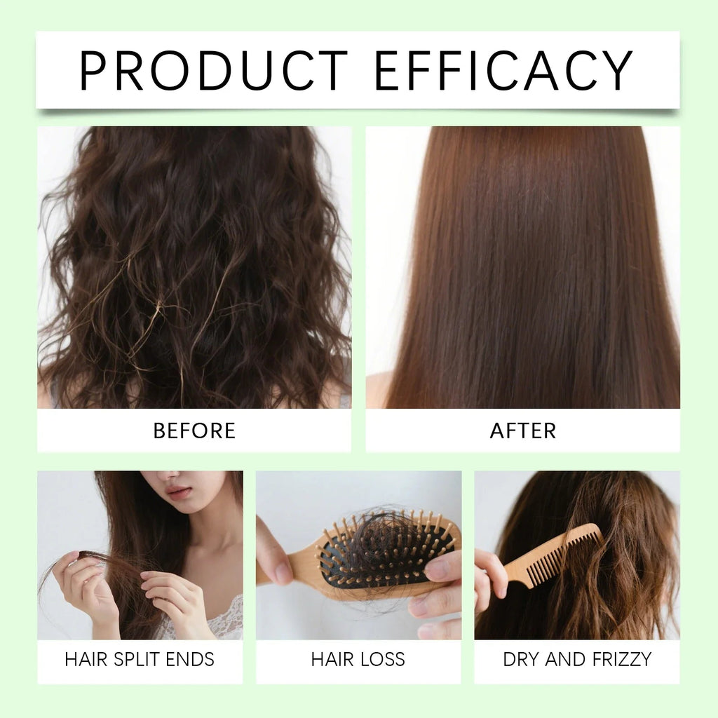 Rosemary Natural Shampoo Hair Thickness Loss Deep Nourishing Scalp Care Strengthen Repair Damaged Oil Control For Men Women - JromoCompany