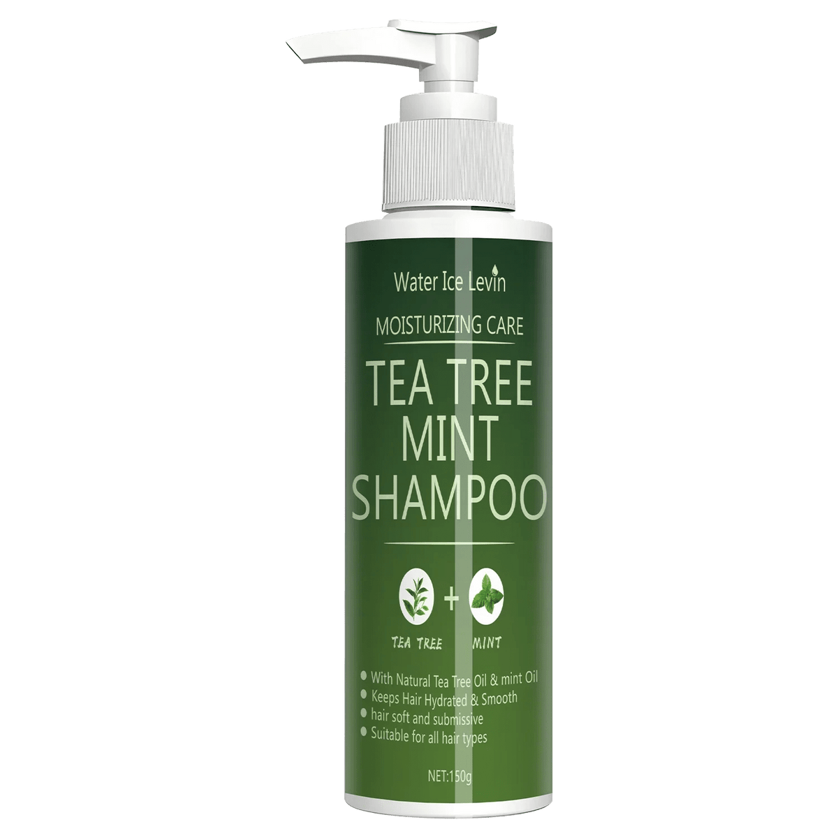 Tea Tree Mint Shampoo Natural Essence Revitalizes Hair. Dense Foam Cleansing. Strengthens and Smoothes. Adds Volume Shine. - JromoCompany
